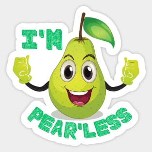 I am pearless Sticker